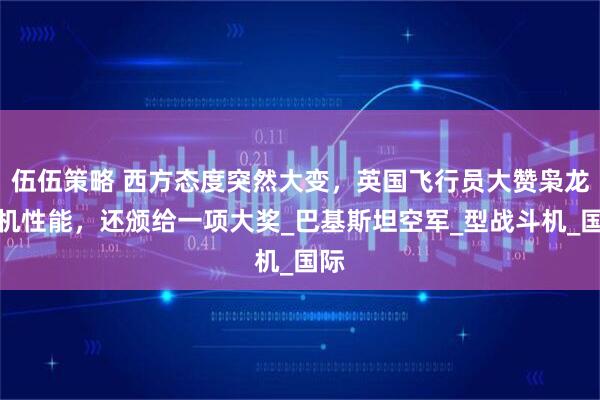 伍伍策略 西方态度突然大变，英国飞行员大赞枭龙战机性能，还颁给一项大奖_巴基斯坦空军_型战斗机_国际